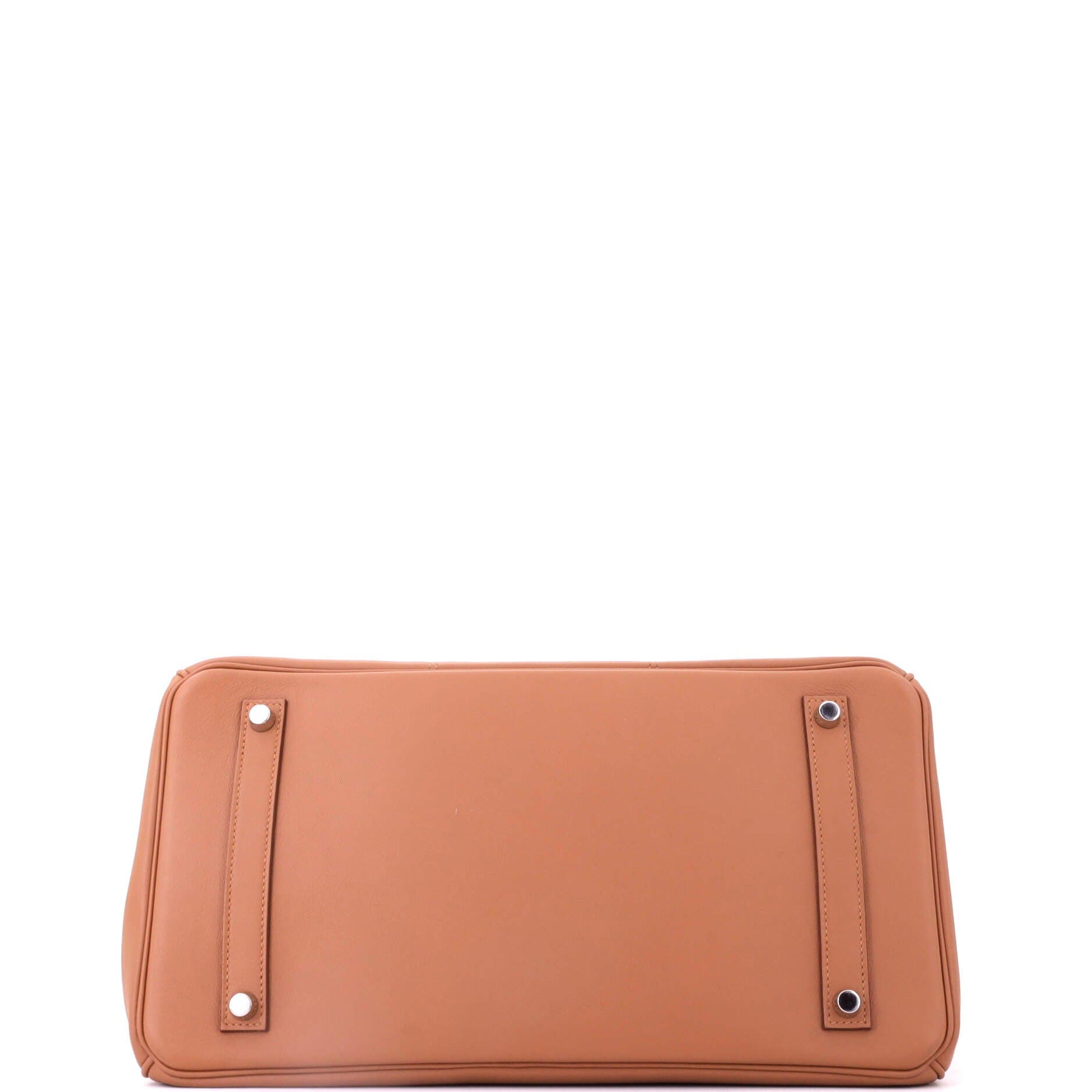 Birkin Handbag Tressage Brown Swift and Palladium Hardware 35, Alternate, color, Metallic Gold