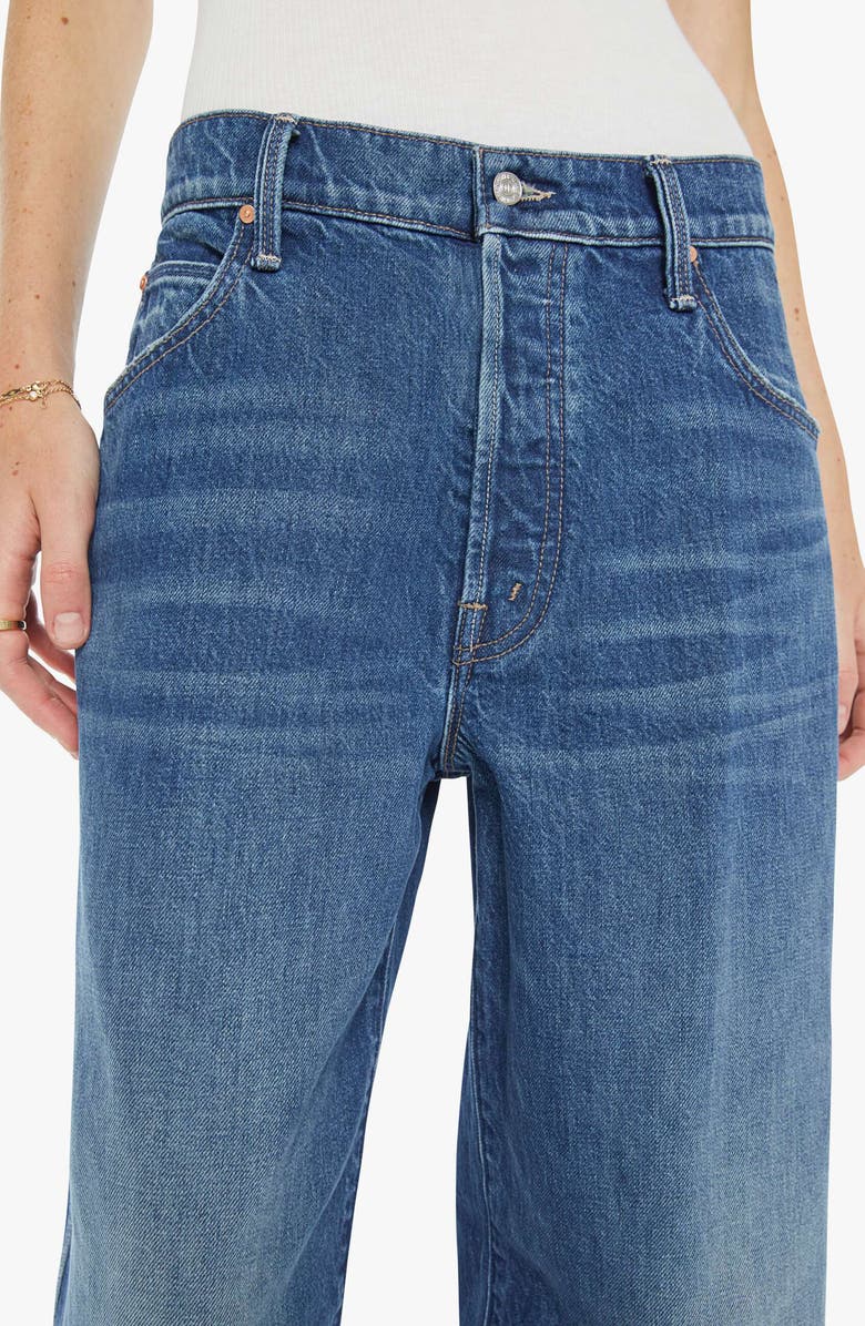 MOTHER The Delinquent Ankle Wide Leg Jeans, Alternate, color, Run With It