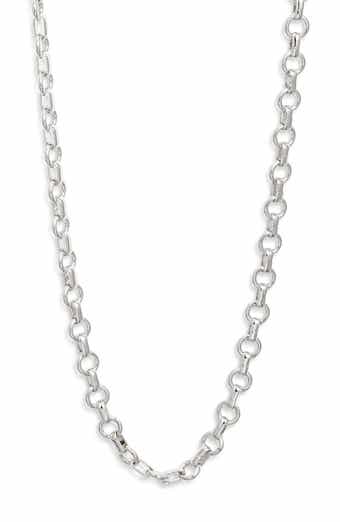 Nordstrom Dainty Rolo Link Chain Necklace