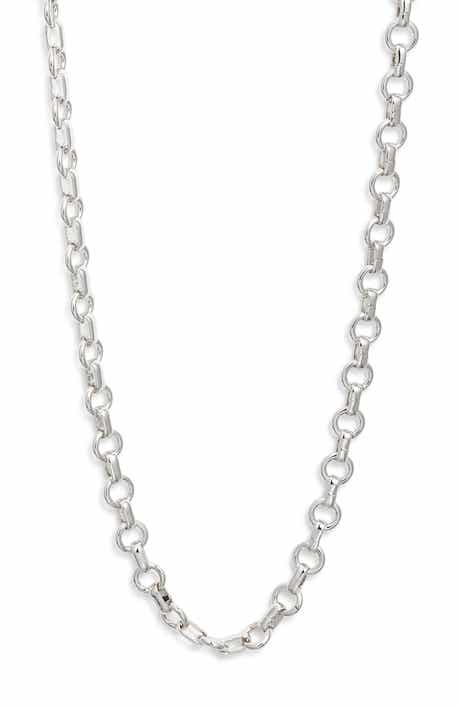 Nordstrom Dainty Rolo Link Chain Necklace