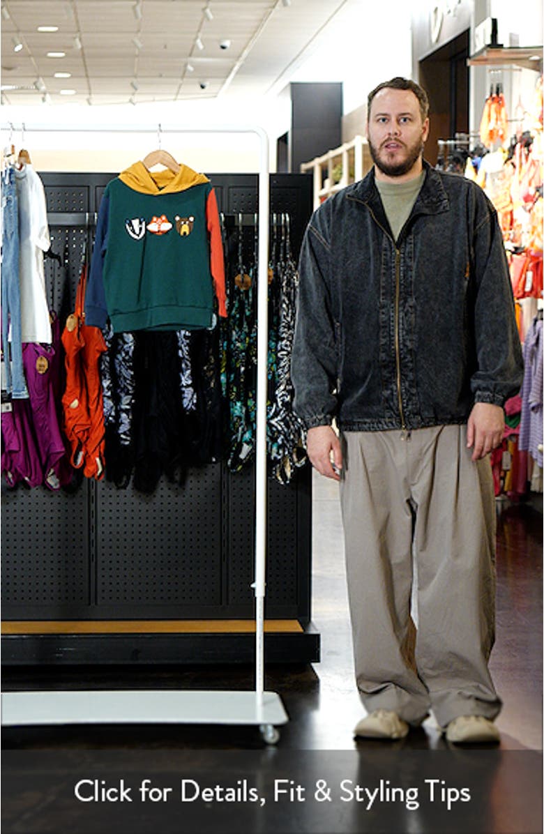 Kids' Colorblock Woodland Creatures Hoodie, sales video thumbnail