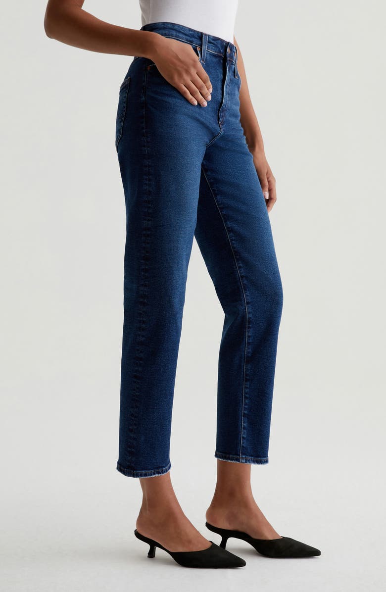 AG Rian High Waist Straight Leg Jeans, Alternate, color,