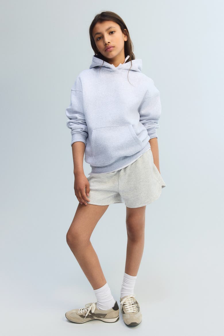 Hoodie, Alternate, color, Light gray melange-Old