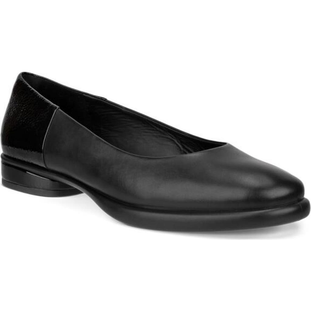 Ecco Sculpted Lx Water Resistant Ballet Flat