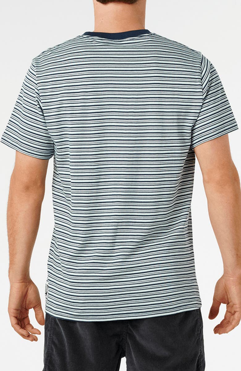 Rip Curl AOTS Stripe T-Shirt, Alternate, color, Dark Navy