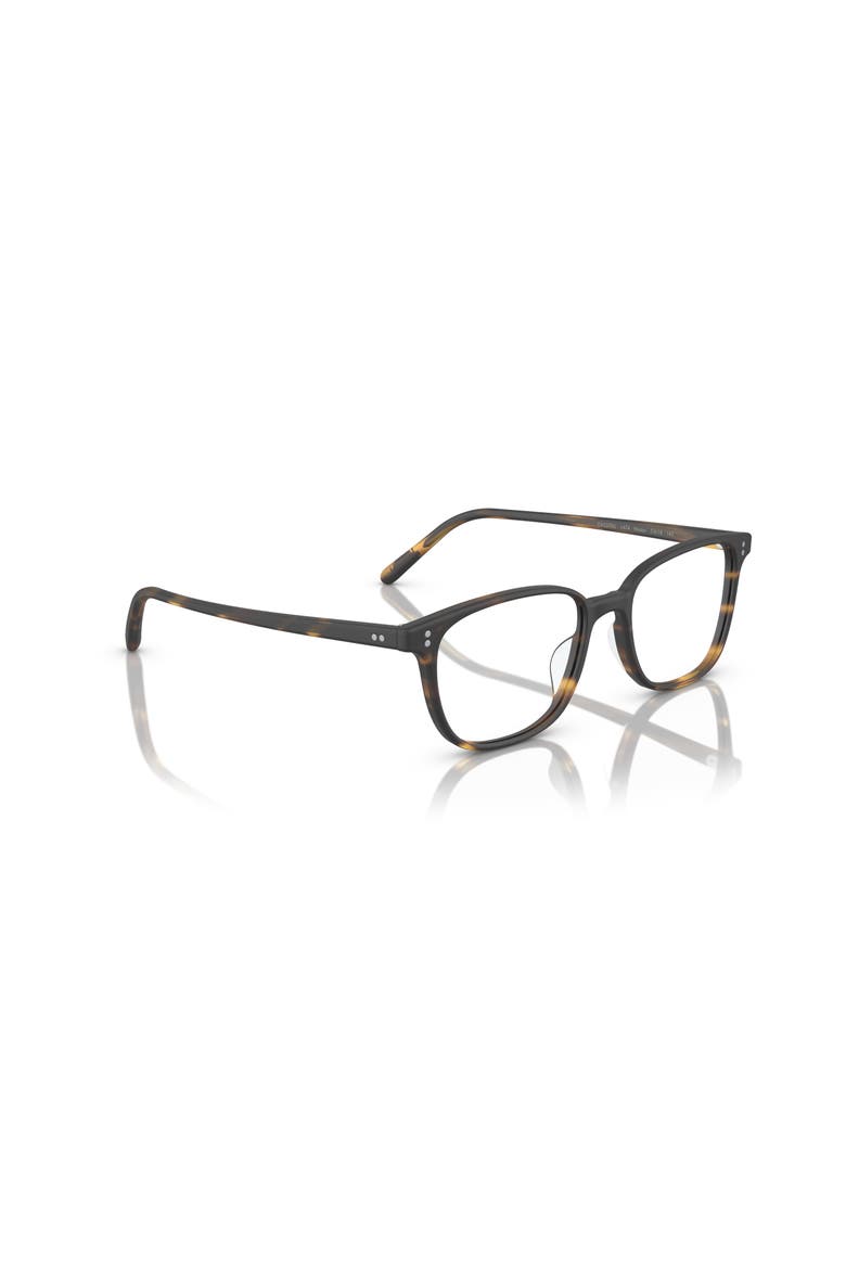 51mm Square optical glasses, Alternate, color, Brown