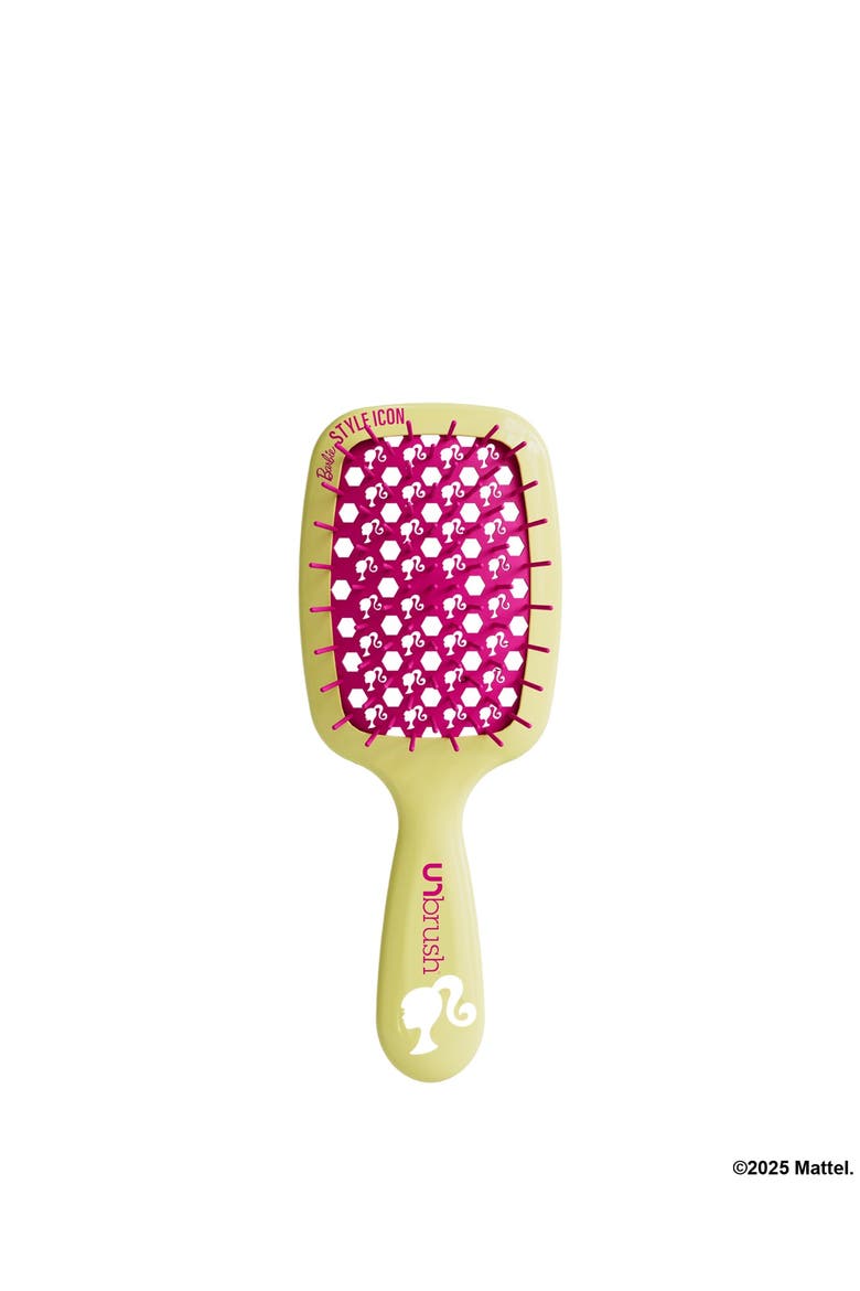 Unbrush Barbie Mini Detangling Brush, Main, color, Pale Yellow