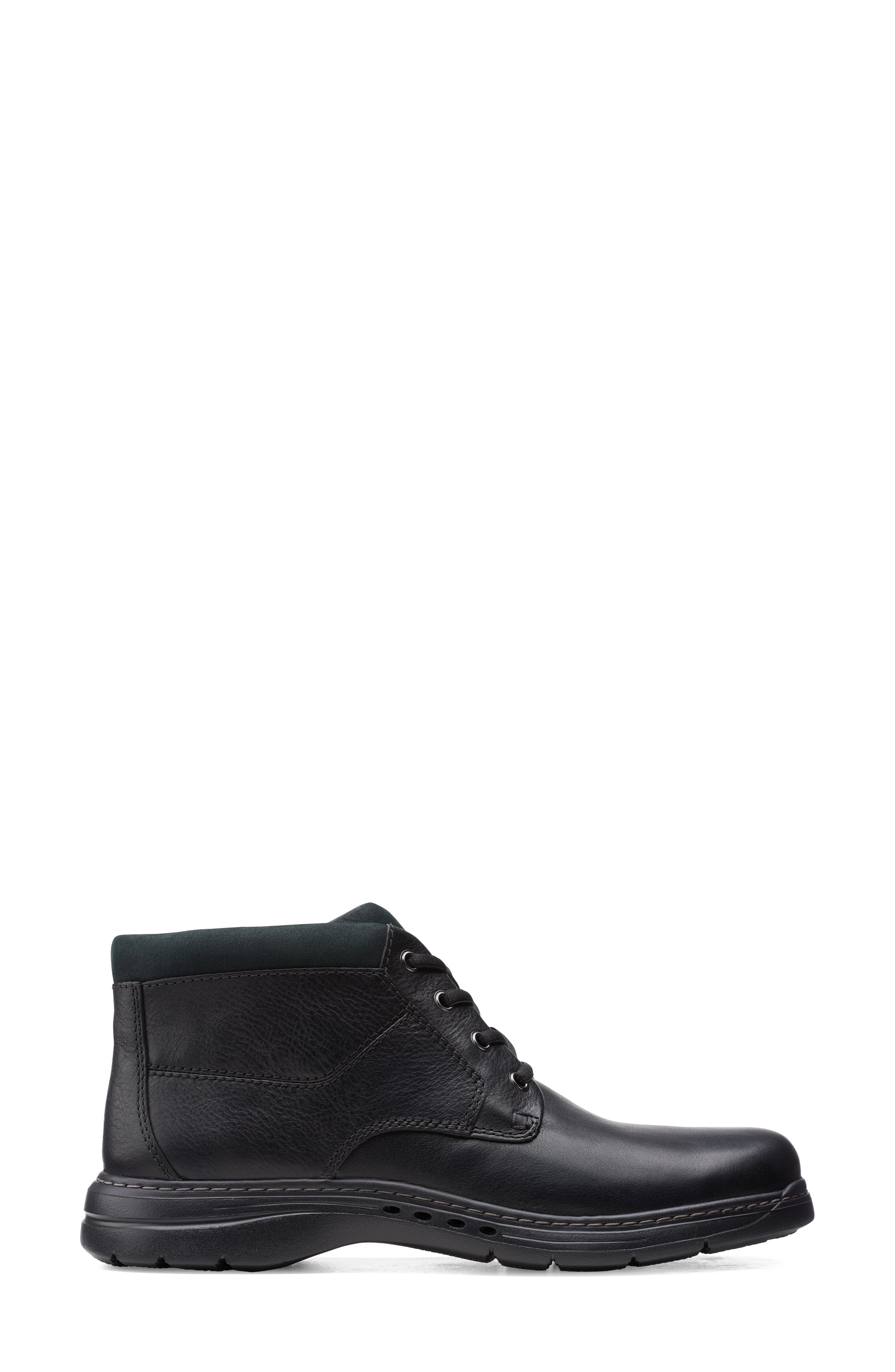 Un Brawley Chukka Boot, Alternate, color, BLACK TUMBLED LEATHER