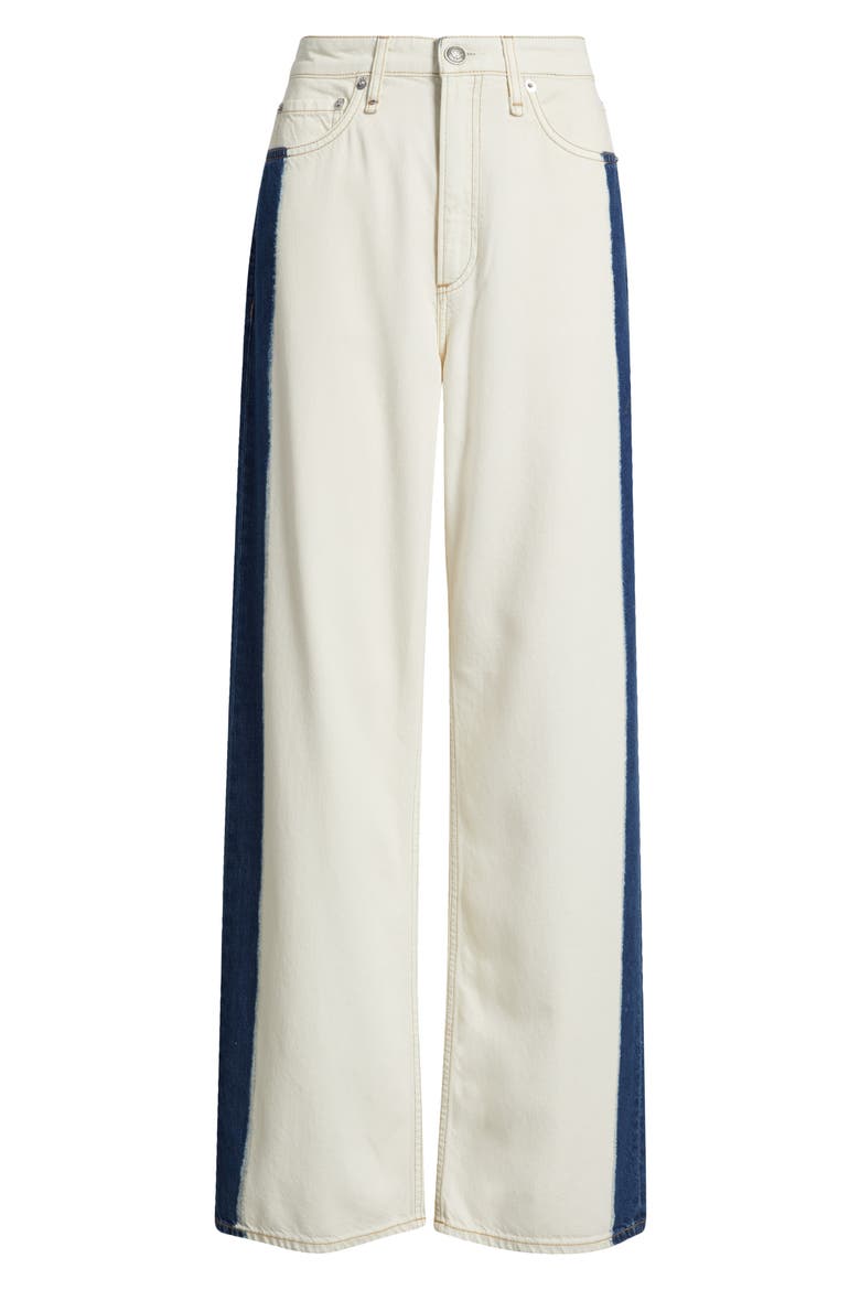 Featherweight Logan Wide Leg Jeans, Alternate, color, DARK BLEACH