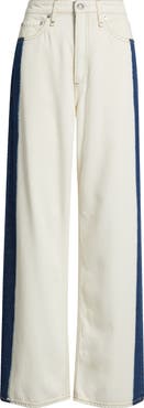 rag & bone Featherweight Logan Wide Leg Jeans