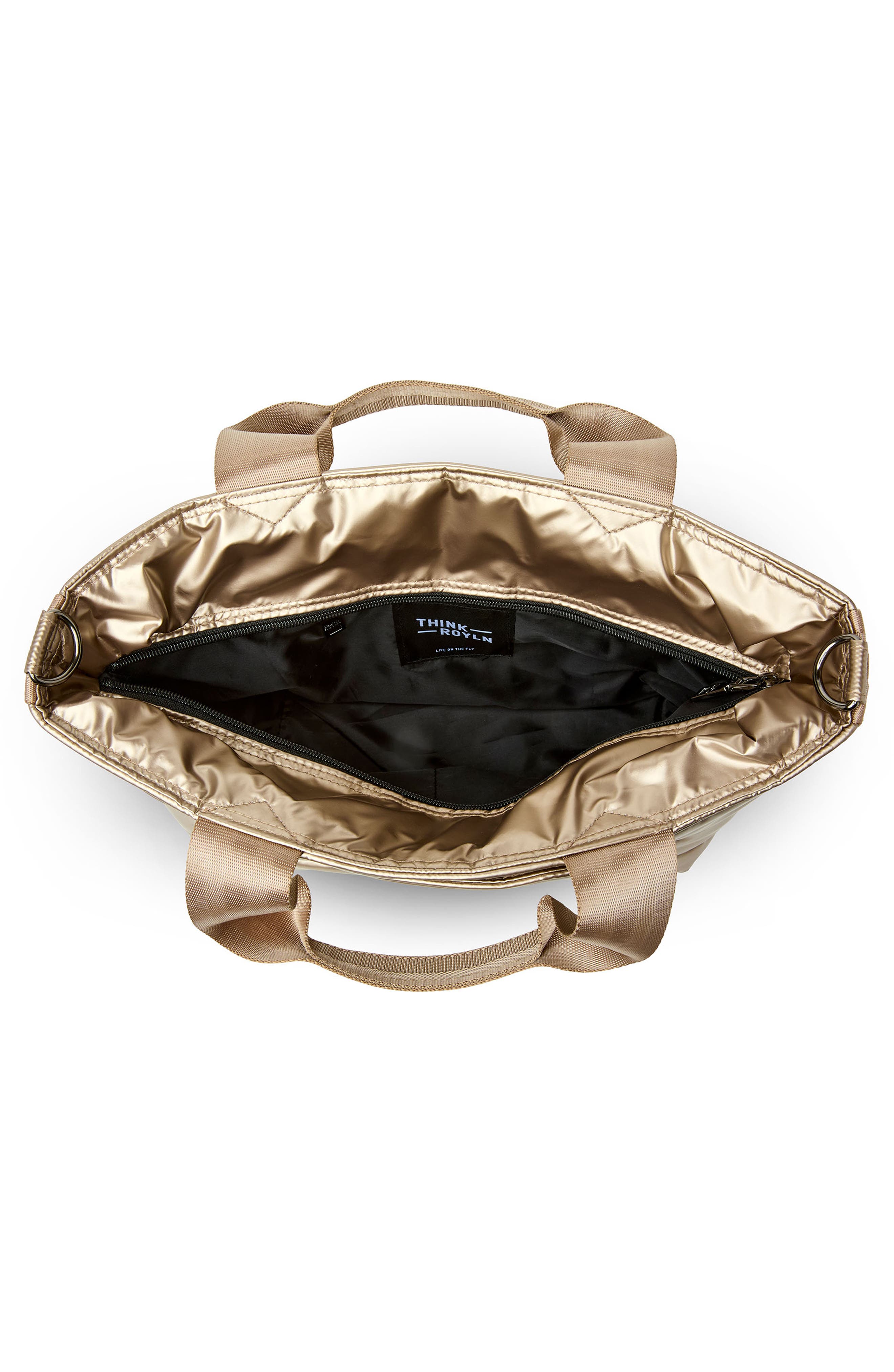 THINK ROYLN Getaway Tote, Alternate, color, Pearl Cashmere