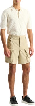 Balmain Cotton cargo Bermuda shorts
