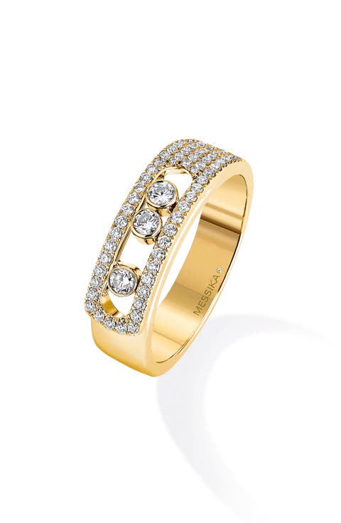 Move Noa Pavé Diamond Band Ring