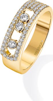 Messika Move Noa Pavé Diamond Band Ring
