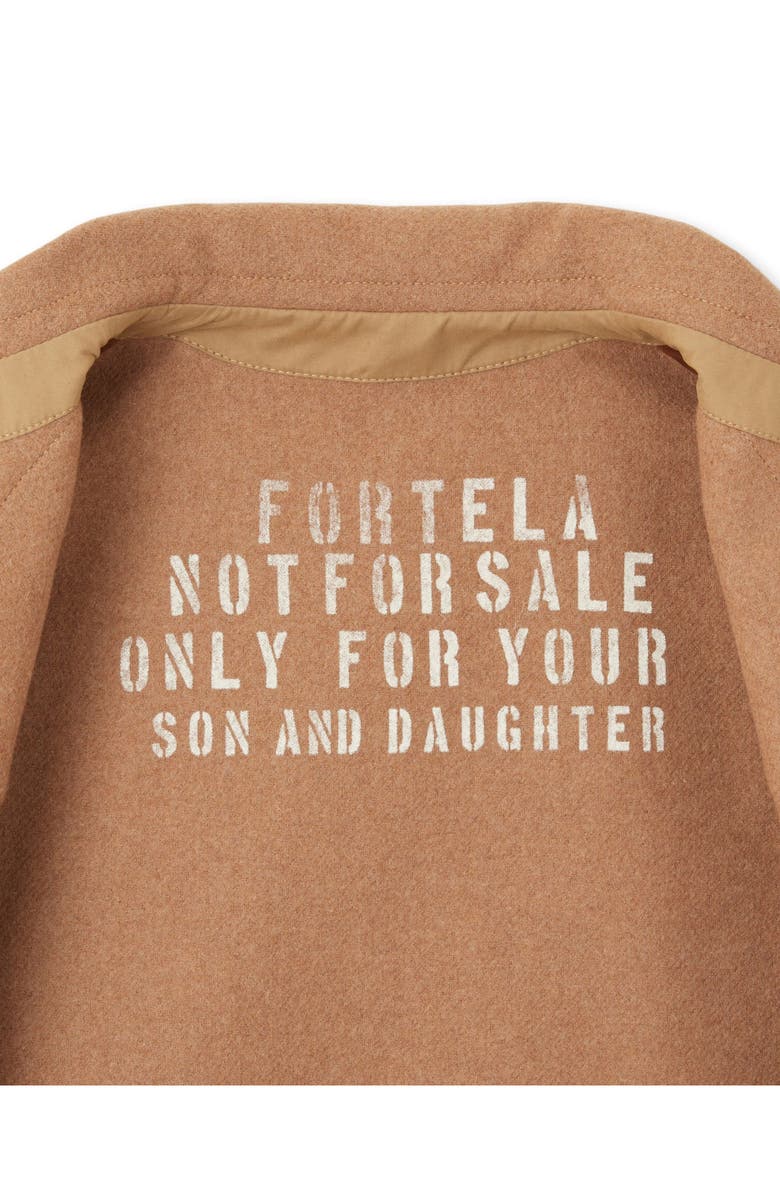 Fortela Hunting Wool Blend Jacket, Alternate, color, Camel