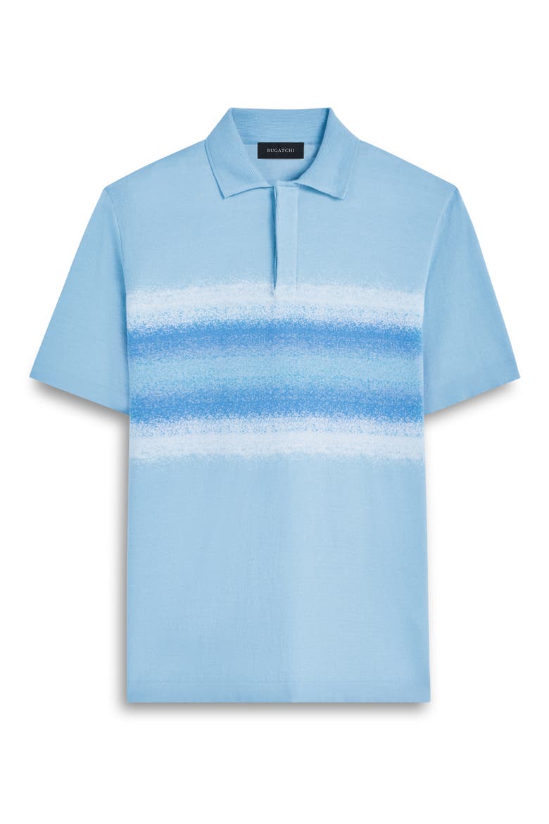 Cotton & Silk Polo, Alternate, color, SKY