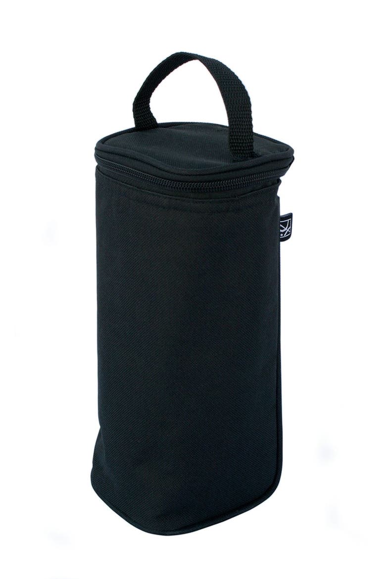 Breastmilk Cooler & Baby Bottle Bag, Insulated Leak Proof, Ice Pack Included, Single in Black, Main, color, Black