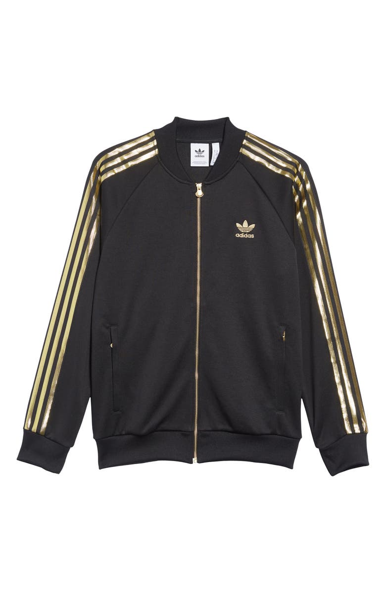 adidas Originals Superstar 24 Karat Track Jacket, Alternate, color, 