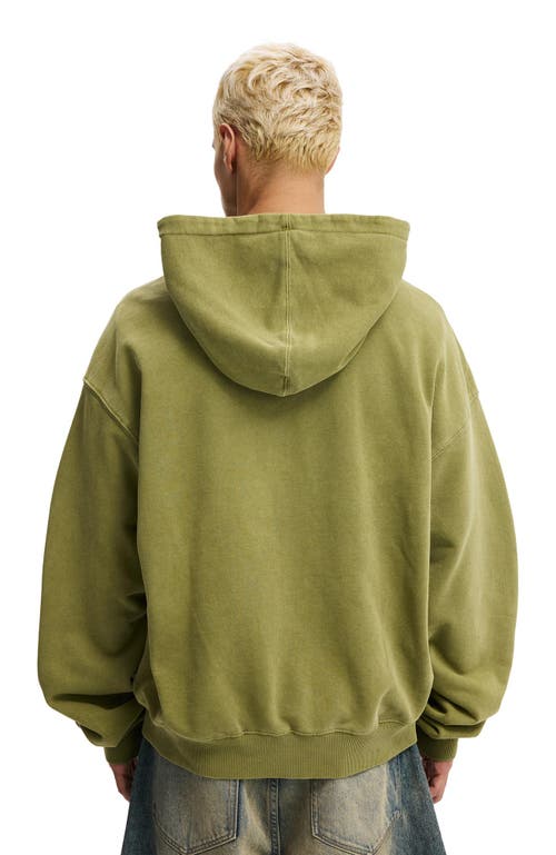 Cotton On Cropped Zip Up Hoodie In Multi