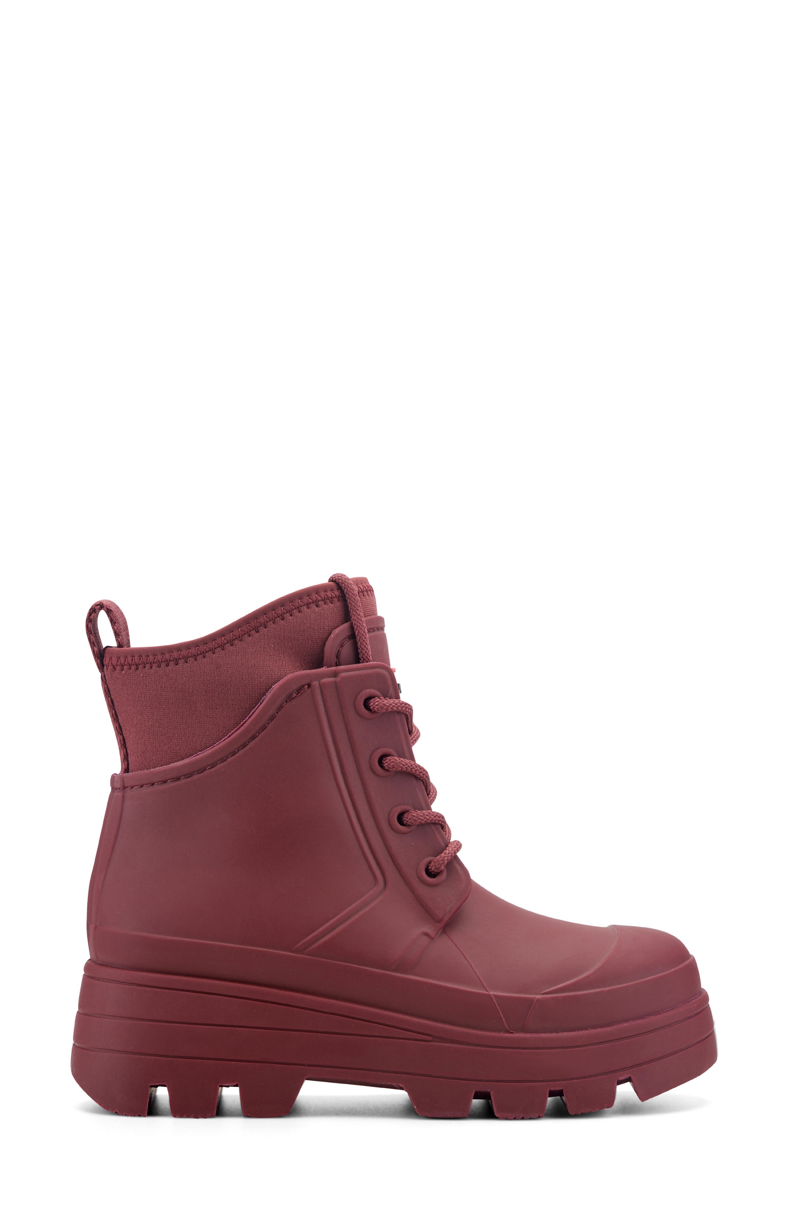 Biancia Rain Boot, Alternate, color, DARK RED 600