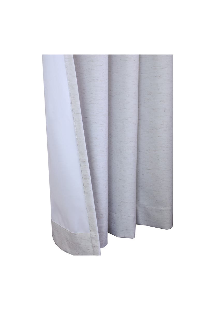 Outdoor Decor by Commonwealth Indoor Curtain Panel, Alternate, color, White