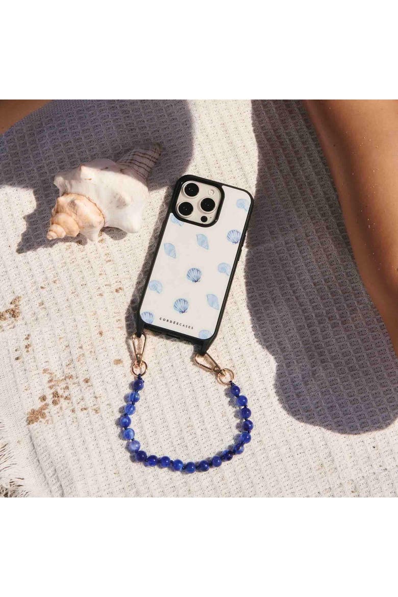 Gingham Phone Case, Alternate, color, Blue
