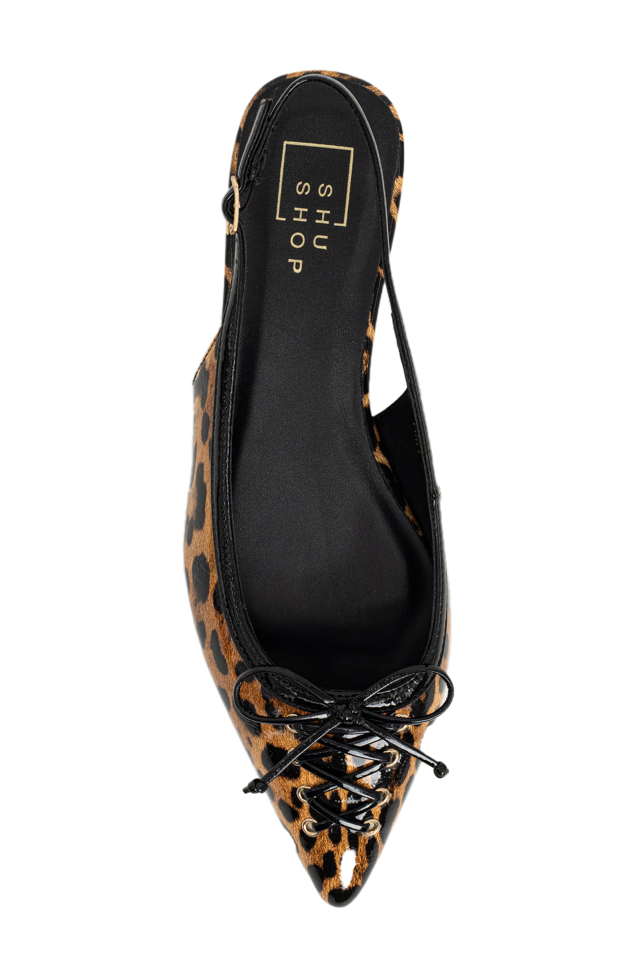 Amy Slingback Flat, Alternate, color, LEOPARD PRINT