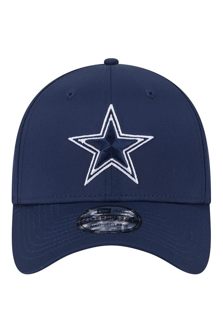 Men's New Era Navy Dallas Cowboys Active 39THIRTY Flex Hat, Alternate, color, Navy