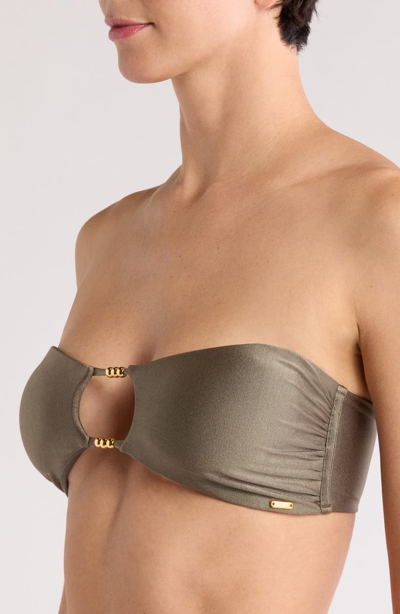 BOAMAR Atenea Bikini Top, Alternate, color, Garden Green