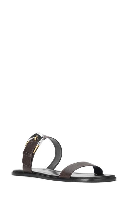 Staud Harlow Slide Sandal In Espresso