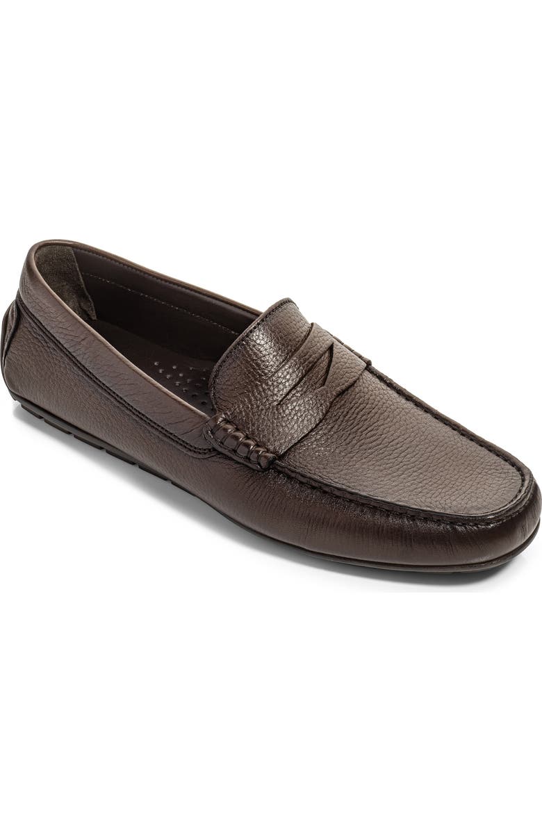 TO BOOT NEW YORK Admiral Penny Loafer, Main, color, Dark Brown