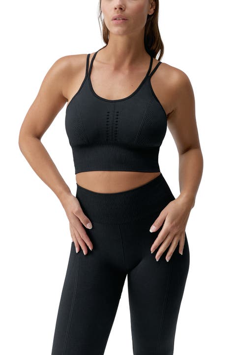 India Medium Support Seamless Sport Top