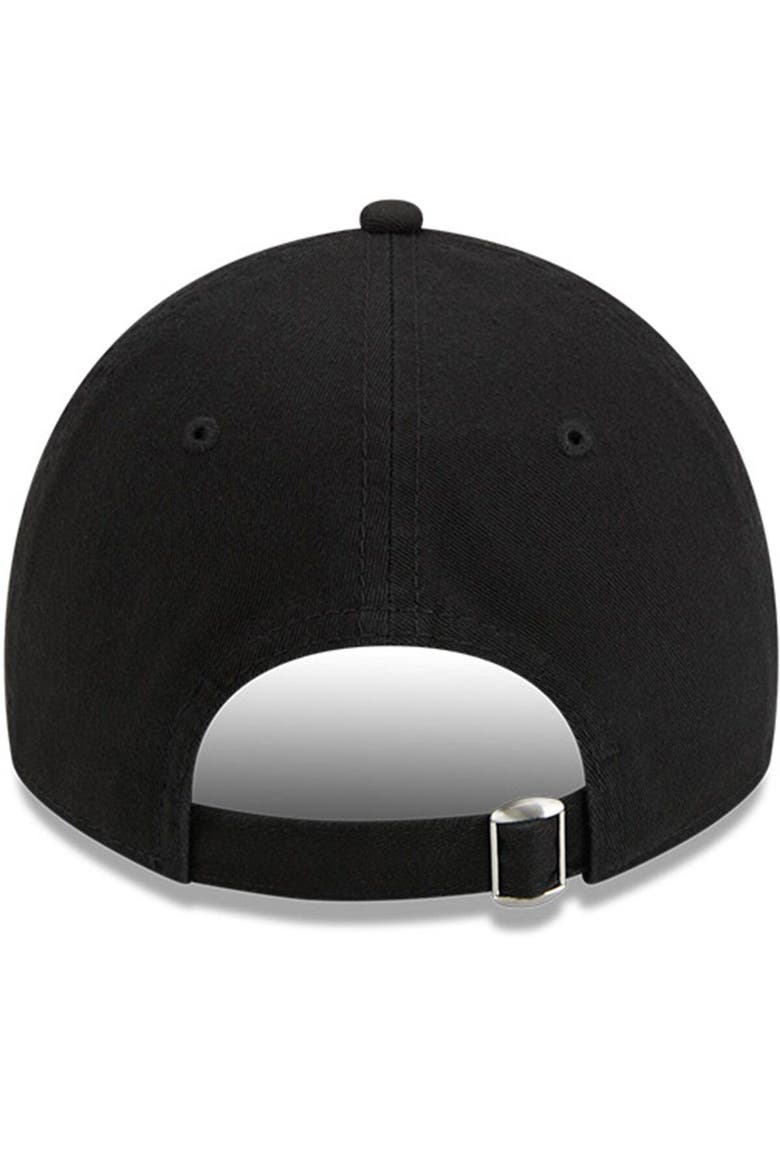 Men's New Era  Black Las Vegas Raiders 2023 NFL Crucial Catch 9TWENTY Adjustable Hat, Alternate, color, Black