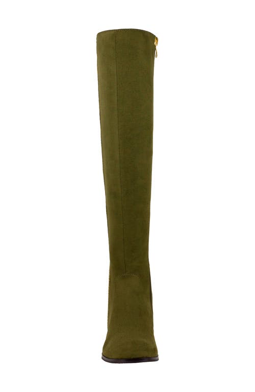 Ninety Union Majestic Knee High Boot In Green