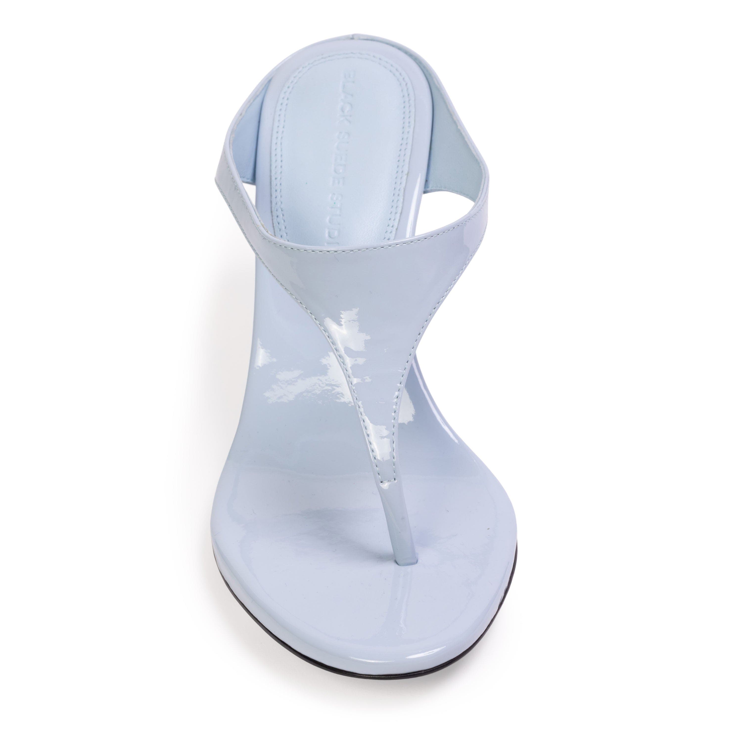 Laurel 65 Mule, Alternate, color, Sky Blue Patent Leather