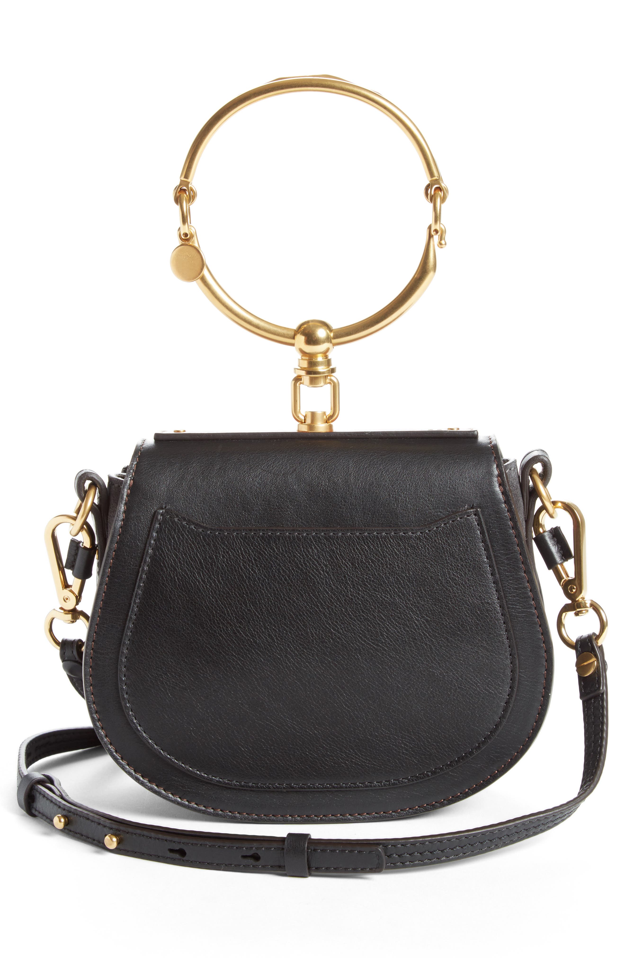 Chloé Small Nile Calfskin Leather Bracelet Bag, Alternate, color, 