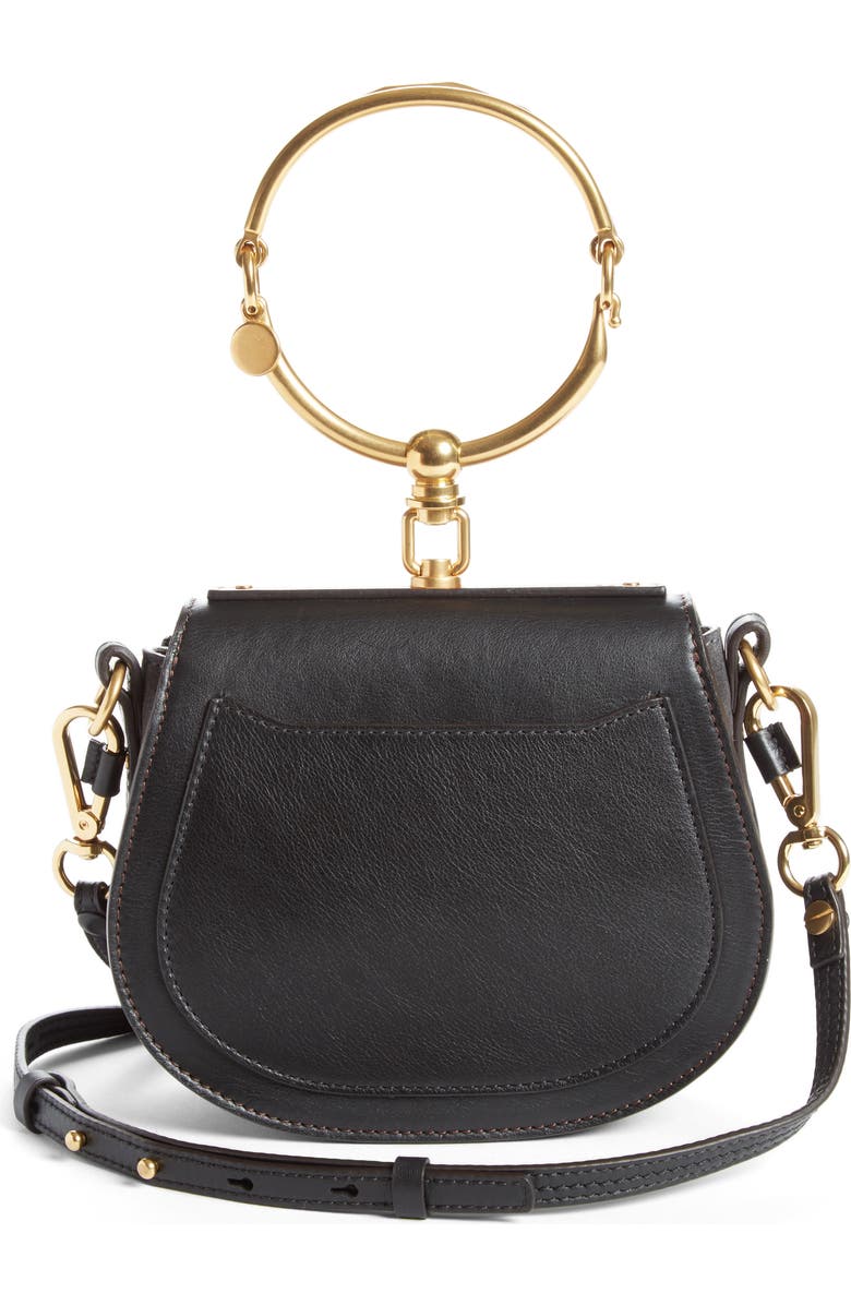 Chloé Small Nile Calfskin Leather Bracelet Bag, Alternate, color,