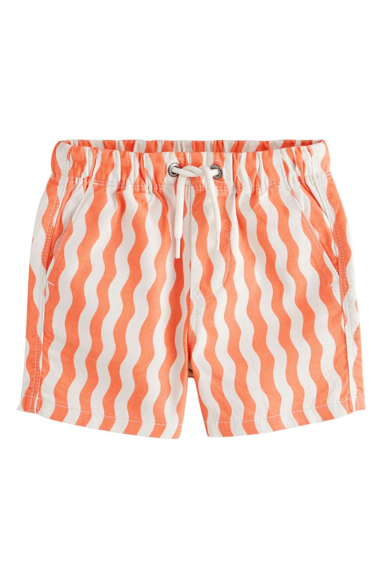Kids' 3-Pack Drawstring Cotton Shorts, Alternate, color, BLUE