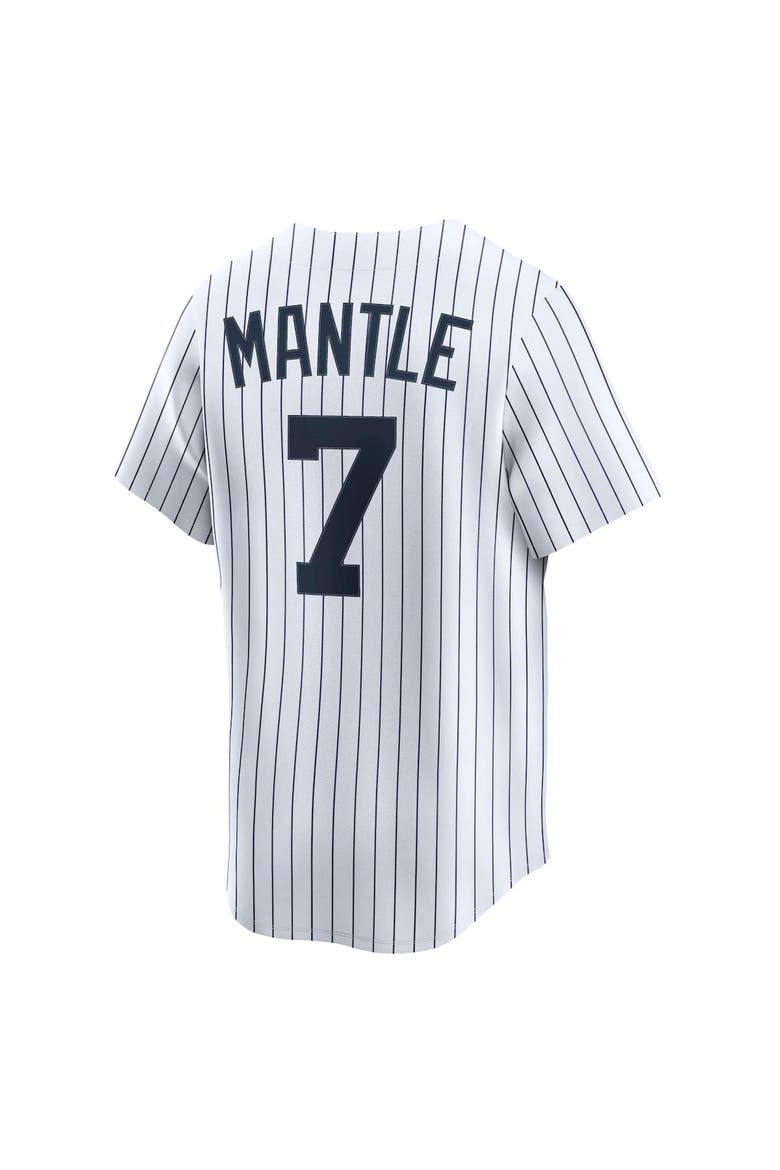 Men's Nike Mickey Mantle White New York Yankees Throwback Cooperstown Collection Limited Jersey, Alternate, color, White