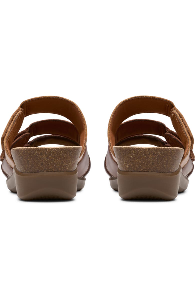 Clarks<sup>®</sup> Calenne Lily Slide Sandal, Alternate, color, Brown Multi