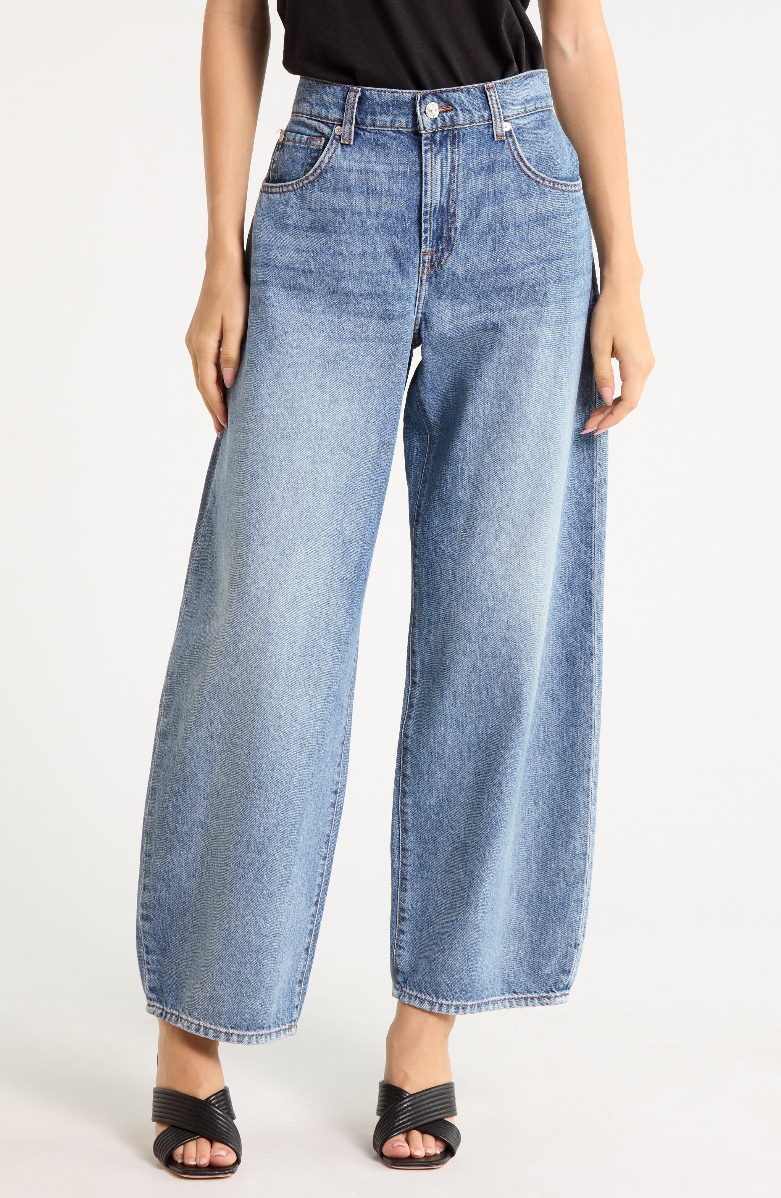 Bonnie High Waist Wide Leg Jeans