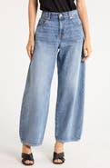 7 For All Mankind Bonnie High Waist Wide Leg Jeans