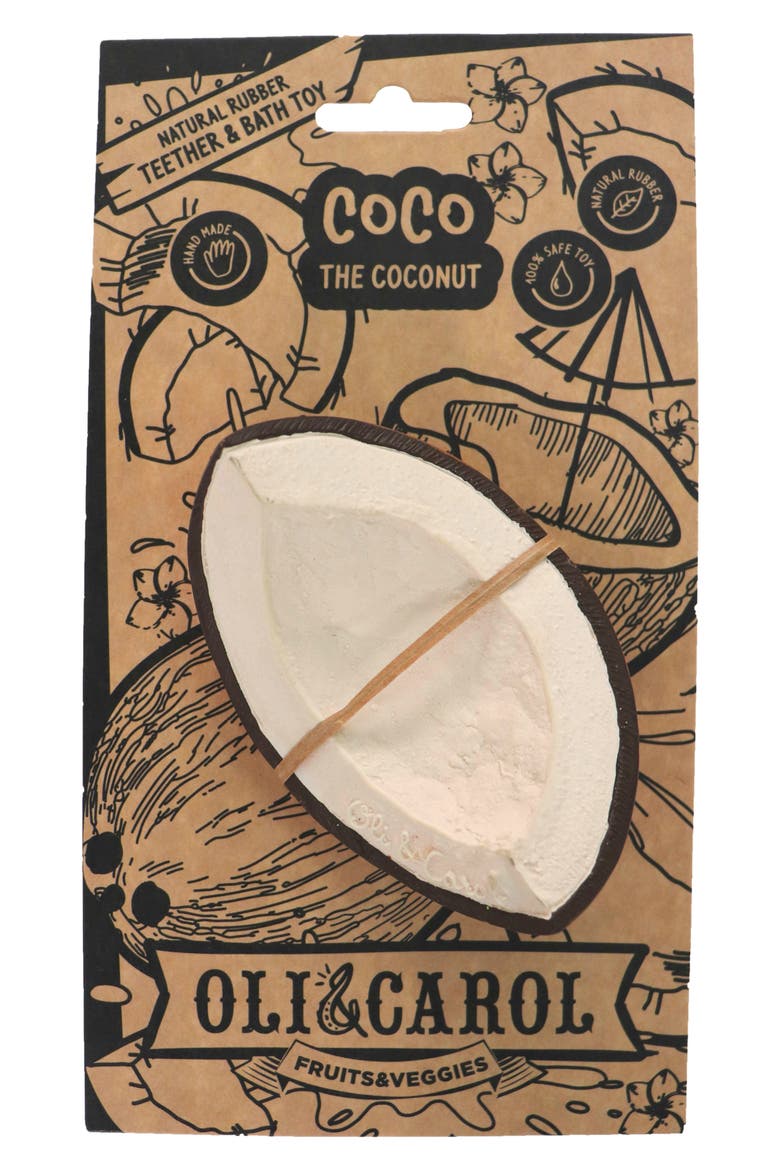 Coco the Coconut Teether, Main, color, NO COLOR