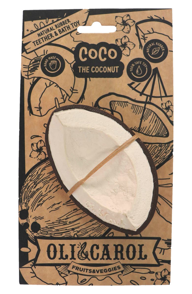 Oli&Carol Coco the Coconut Teether, Main, color,