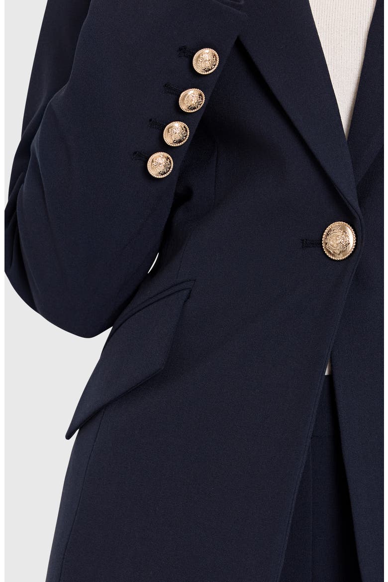 One Button Jacket, Alternate, color, NEW NAVY