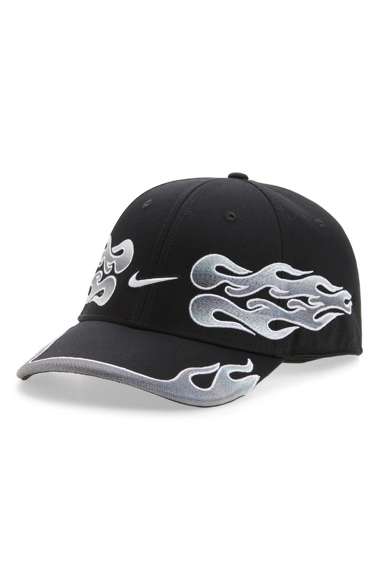 Nike Club Structured OG Flame Adjustable Baseball Cap | Nordstrom
