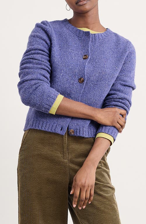 Seasalt Cornwall Dawson Pick Merino Wool Blend Cardigan In Blue
