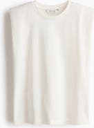 H&M Tank Top With Shoulder Pads