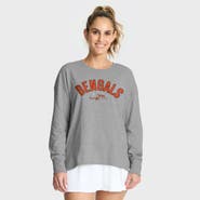 FANATICS Women's Fanatics Heather Gray Cincinnati Bengals Hometown Legacy Long Sleeve T-Shirt