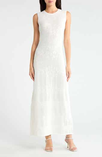 Ashley Paisley Jacquard Cotton Blend Dress